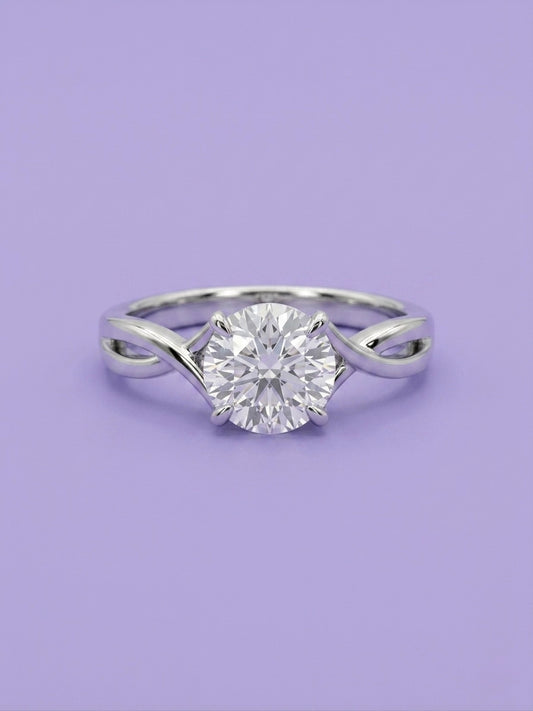 Round Twist Band Ring