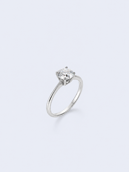 Romantic Round Cut Ring