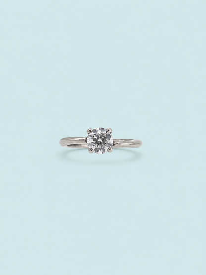 Luna Solitaire Ring