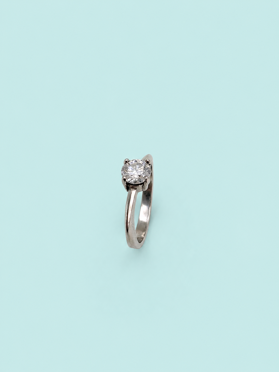 Luna Solitaire Ring