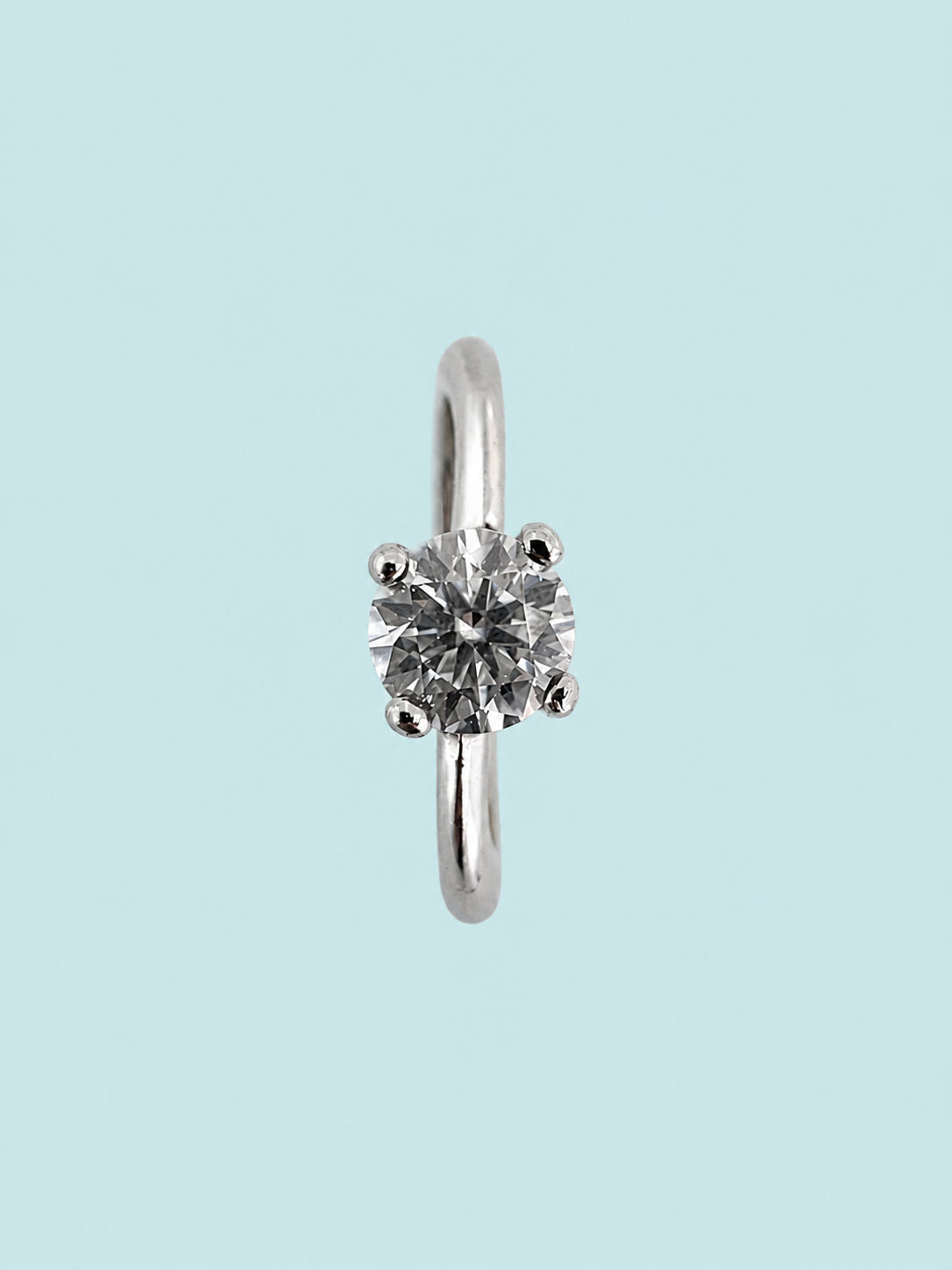 Luna Solitaire Ring