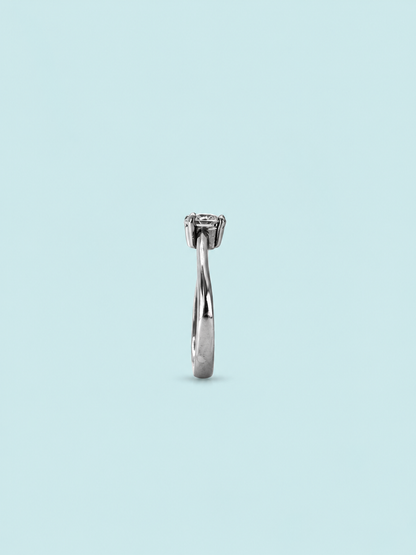 Luna Solitaire Ring