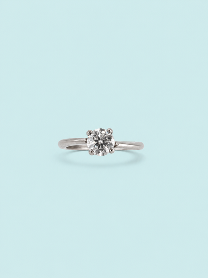 Luna Solitaire Ring