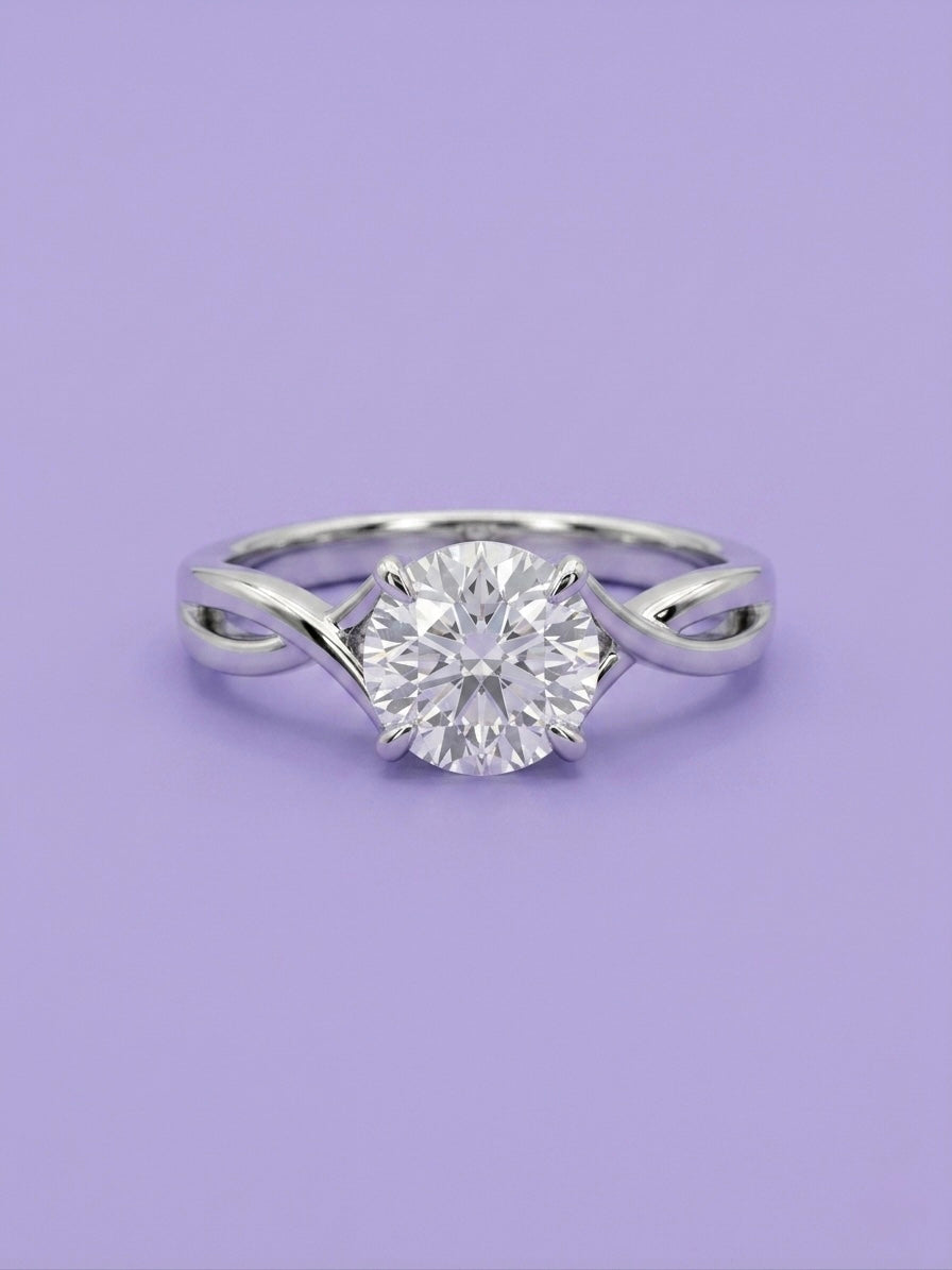 Round Twist Band Ring