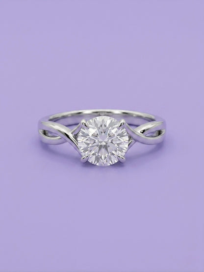 Round Twist Band Ring