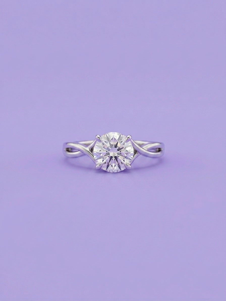 Round Twist Band Ring