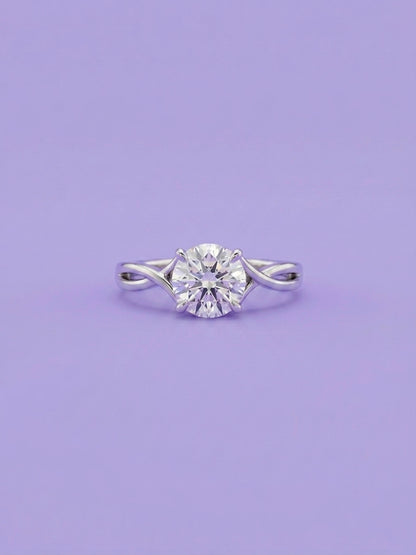 Round Twist Band Ring