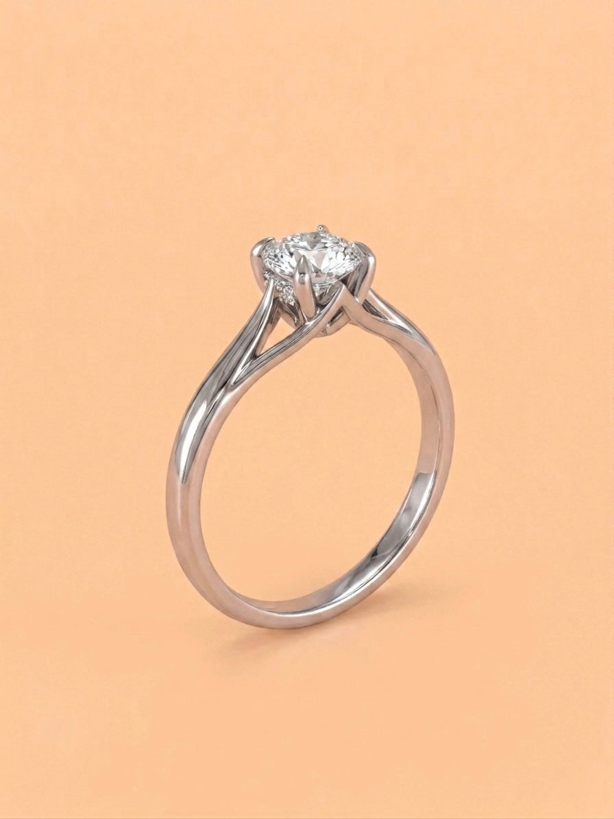 Round Double Band Ring